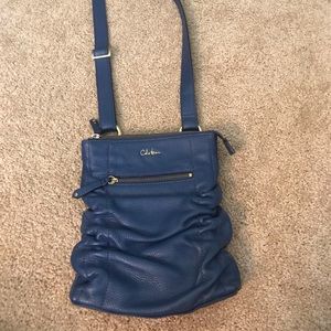 Blue cole haan purse